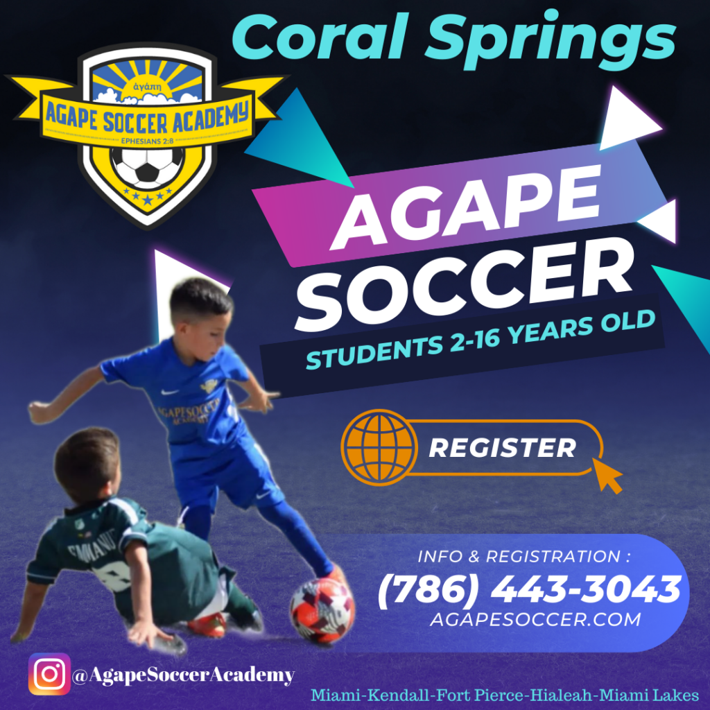 Agape Soccer Coral Springs Banner